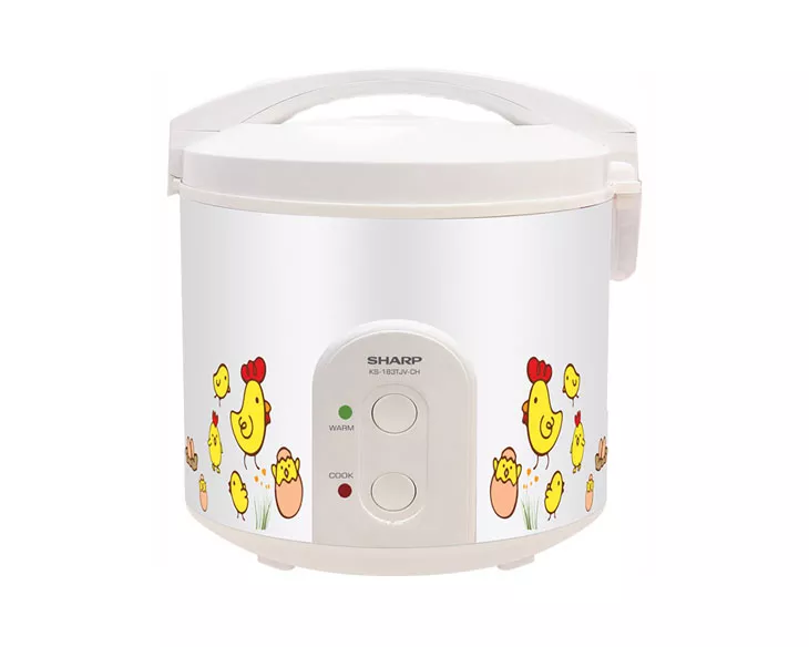 Nồi cơm nắp gài Sharp 2.2 lít KS-223TJV-CH