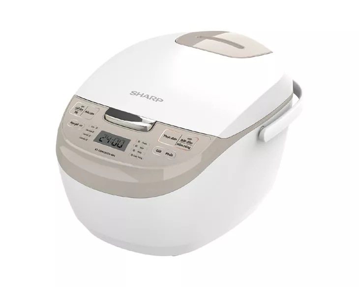 Nồi cơm điện tử Sharp 1.8 lít KS-COM191EV-WH