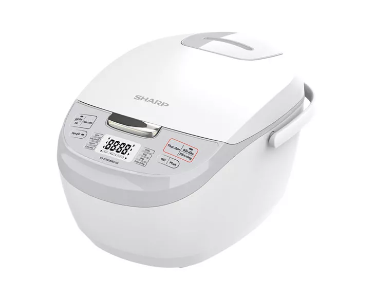 Nồi cơm điện tử Sharp 1.8 lít KS-COM192EV-GY
