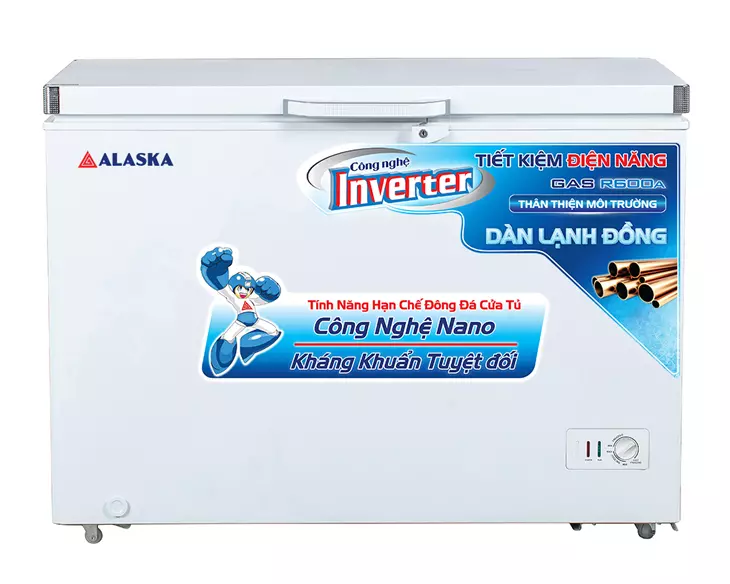 Tủ Đông Alaska Inverter 295 lít BD 400CI