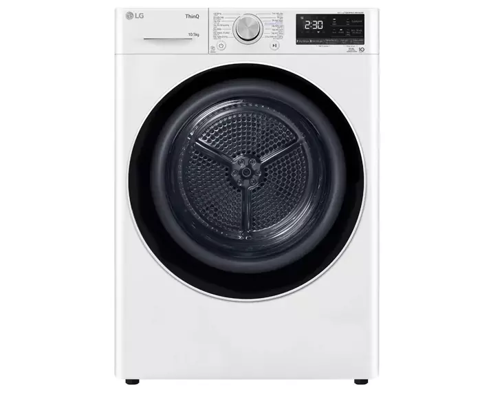 Máy sấy bơm nhiệt LG Inverter 10.5 kg DVHP50W