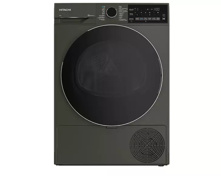 Máy sấy bơm nhiệt Hitachi Inverter 10 kg TD-100XFVEM